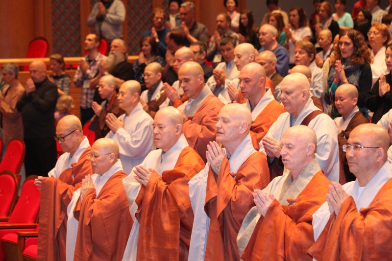 2014.10.27_세계일화대회 폐막식, 숭산스님의 열반 10주기 (1)